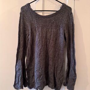 Gray Knit Sweater